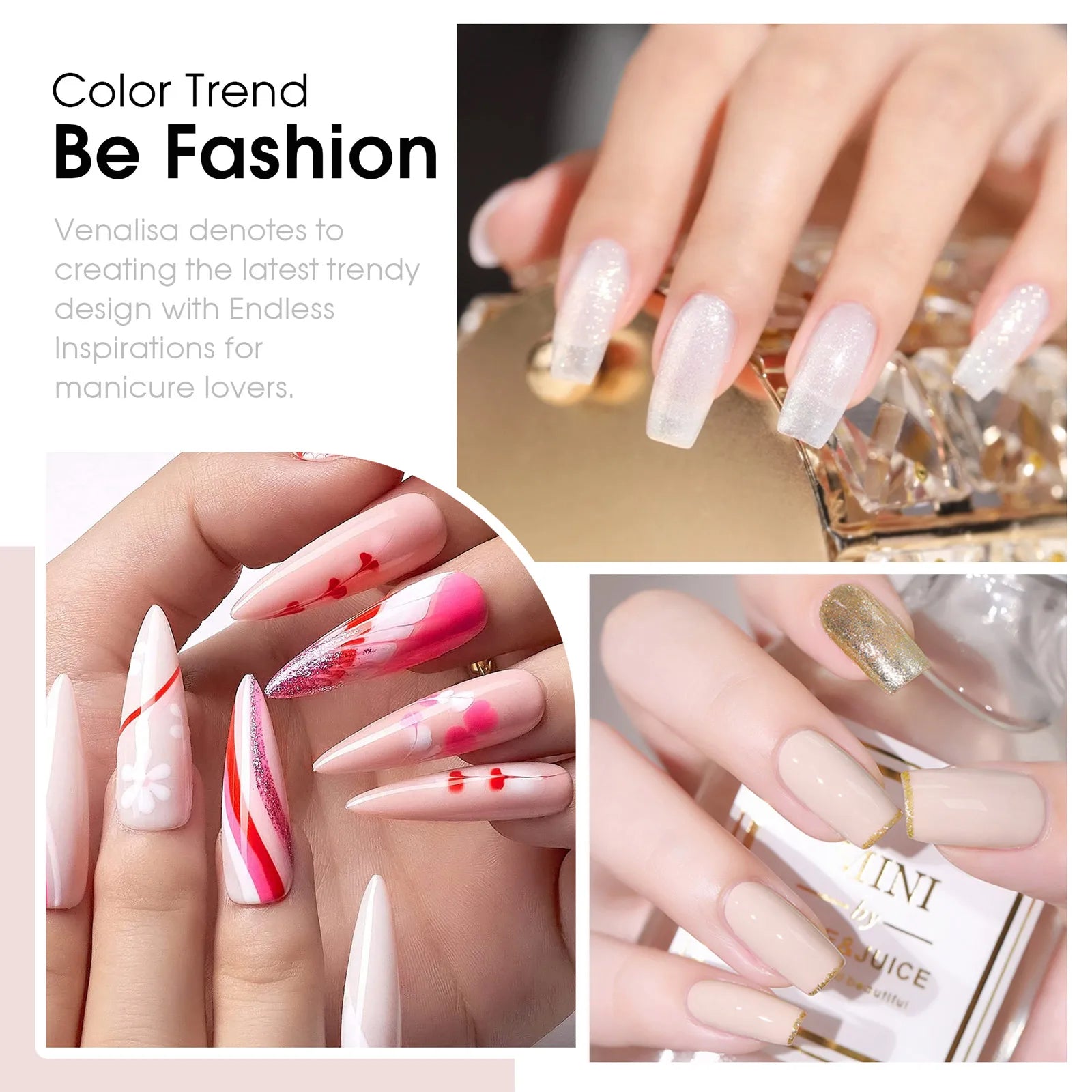 Venalisa HEMA-Free Gel Polish Kit – Autumn Color Collection