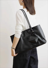 Motingsome Oversized Natural Leather Woman Bags 2025 New Fashion Handbag and Purses Large Capacity Commuter Bag Casual Tote