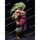 ZT Studio Broly Figure Dragon Ball Super Saiyan Broly 10 Inches Warrior of The Ancient Anime Action Figure Model Toys Gifts