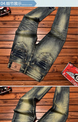 Men’s Slim-Style Stretch Denim Jeans