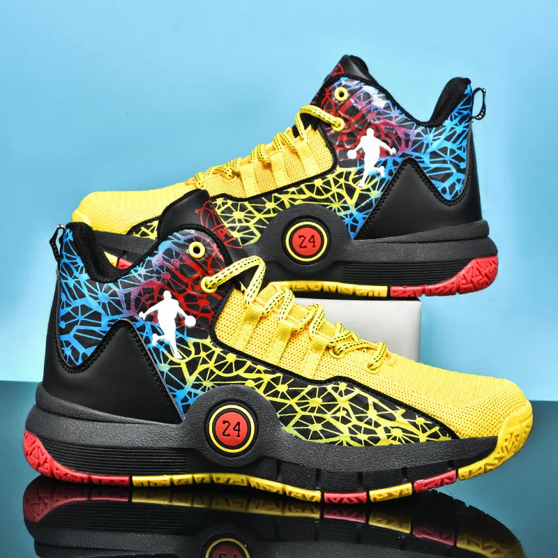 Pro Performance High-Top Basketball Sneakers
