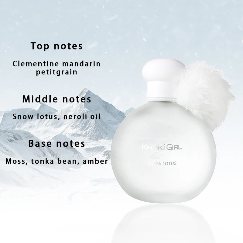 Snow Lotus Women's Perfume 100ml – Floral Amber Scent