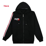 Mass Effect N7 Zip-Up Hoodie