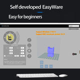 EasyThreed 3D Printer  Entry Level  Compatible with PLA TPU 1.75mm Filament  include Power Adaptor.