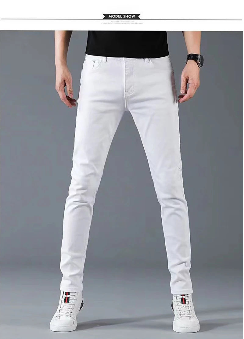 Men's Slim Fit Skinny Stretch Denim Jeans
