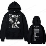 Tupac 2Pac Graphic Fleece Hoodie for Men