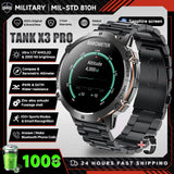 2026 Military Tank X3 Smart Watch | 1000mAh | AMOLED