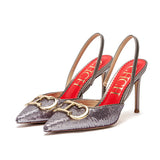 CHCH Women's Strappy Pointed-Toe Platform Heels | 9cm