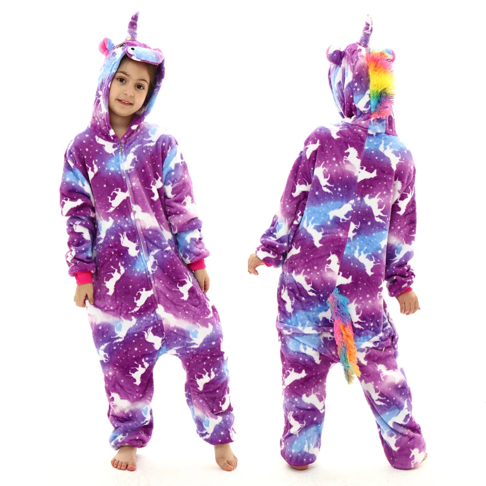Kids' Animal Onesie & Plush Jumpsuit