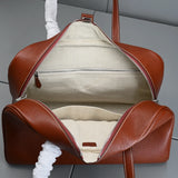 Genuine Leather Handbag Top Layer Leather Advanced Feeling 2025 New Model Fashion High-Capacity Woman