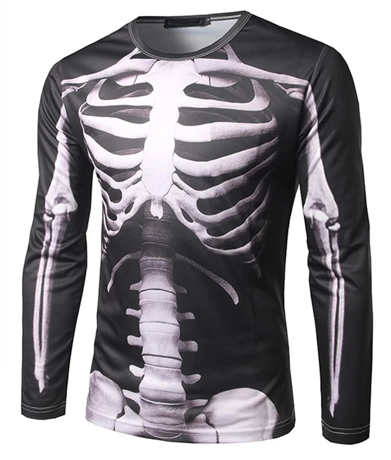 Dapper Gentleman Graphic Long Sleeve Tee