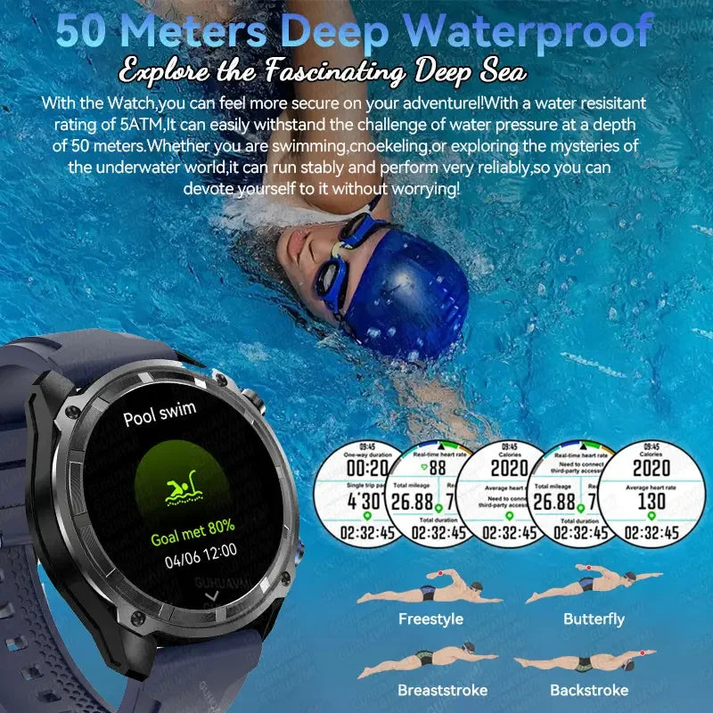 GPS Adventure Smartwatch – Sapphire Edition