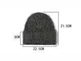 Fluffy Alpaca Wool Beanie | Women's Cozy Knit Winter Hat