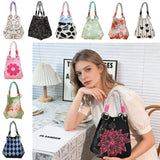 Women's Cartoon Knitted Bucket Bag