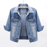 Women's Premium Cotton Denim Jacket