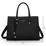 Genuine Brand Top Quality Leather Handbag Women's Tote Messenger Sac Designer Large Capacity 3 Levels Shoulder Crossbody Bags
