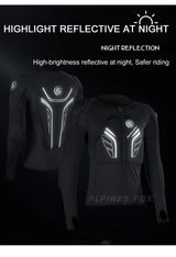 Summer Men Motorcycle Soft Armor Jacket CE Level 2 Moto Body Armor Clothing Male Motocross Protection Riding Protective Gear