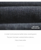 Maden Vintage Raw Denim Jeans for Men 14.8 OZ Jeans Denim Washed Straight Tapered Fit Pants Mid Waist Casual Trousers