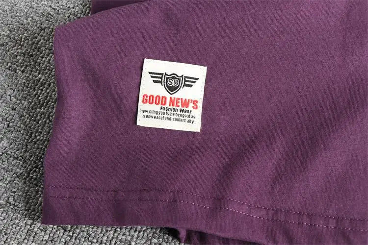 Men's Vintage Motorcycle Cotton T-Shirt