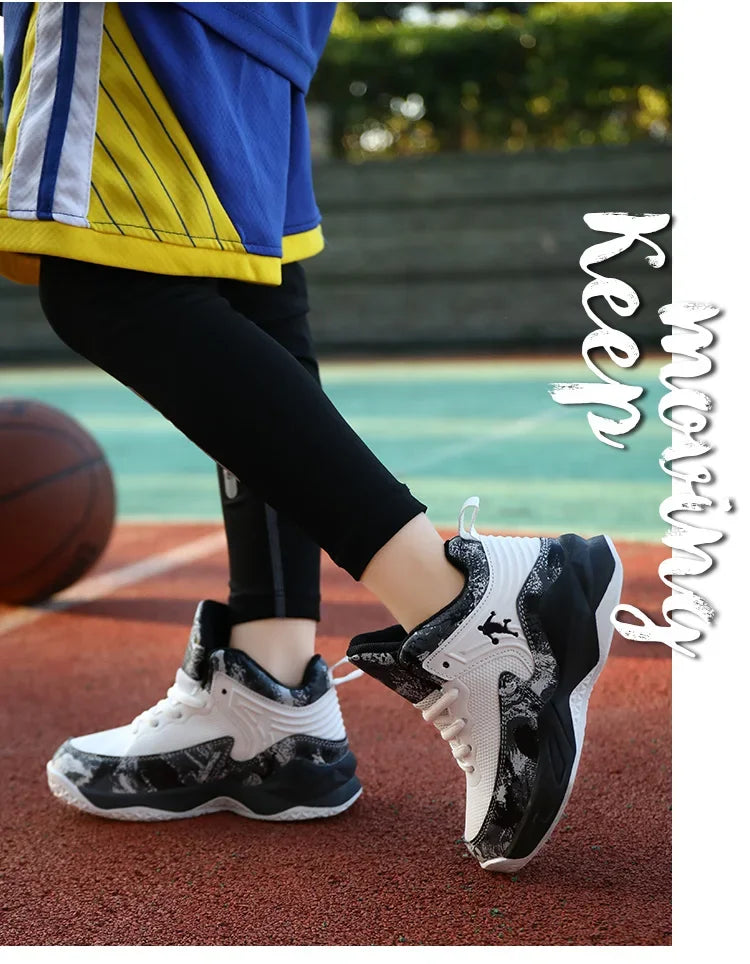 Boys' Pro-Performance Basketball Sneakers