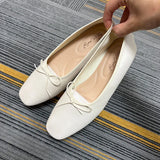 Luxury Butterfly-Knot Footwear Flats With Shoes For Women Female Soft Fashion Shallow Ladies Ballet Flats Slip On Shoes