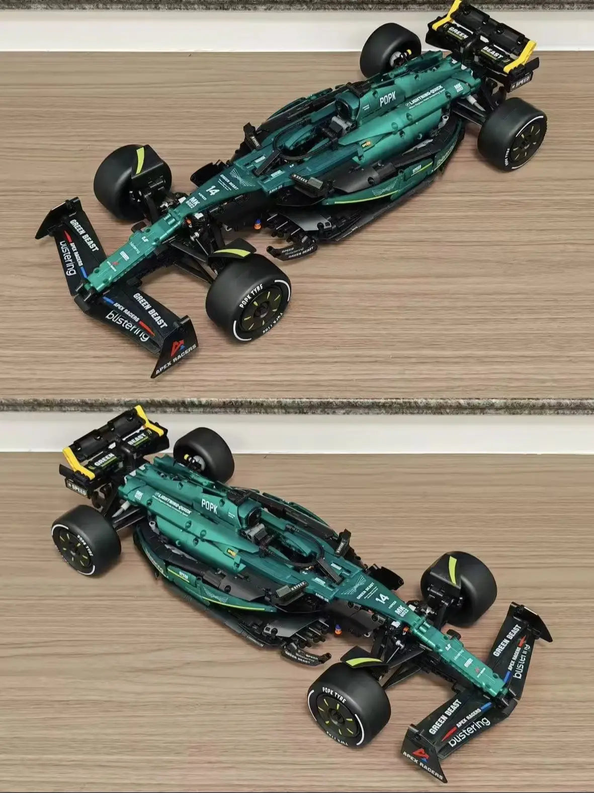 2026 NEW Technical Classic Performance 1912Pcs Aston Martin Sports Car Building Blocks MOC DIY Assembly Model Set Toy Gifts