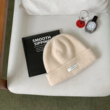 WinvyNee 100% Wool Knitted Beanie Hat – Women & Men