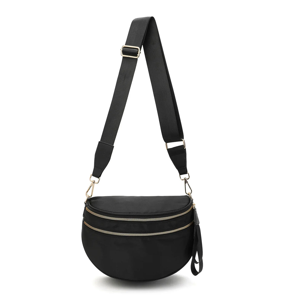 Women Checkered Bum Bag Casual Fanny Pack Large Capacity Crossbody Adjustable Strap Simple Shoulder Mommy Bag Daily Travel Tote