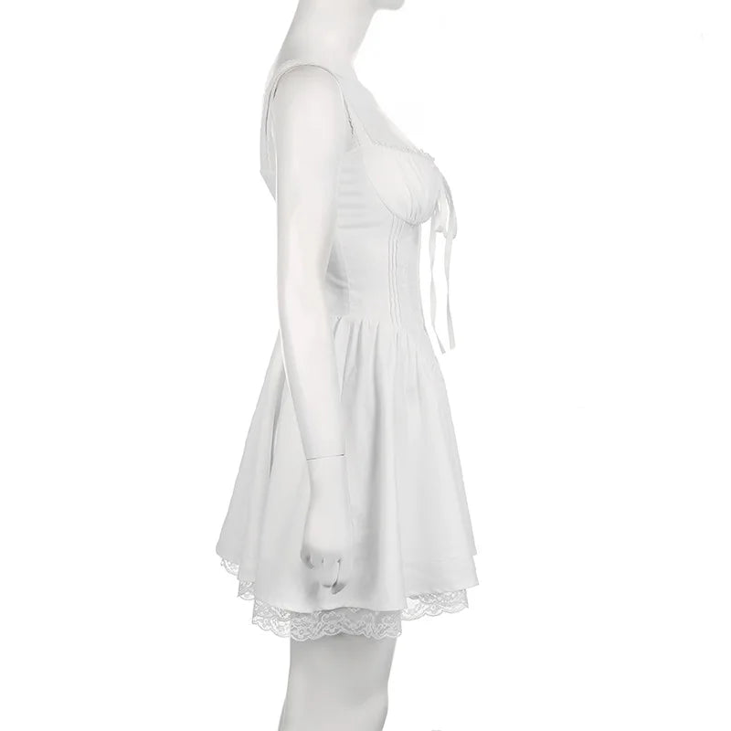 French Hepburn Style Black Camisole Dress