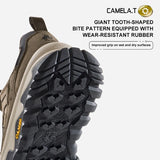 GOLDEN CAMEL Outdoor Hiking Shoes Men and Women Non-slip Breathable Sneakers Thick-soled Climbing Shoes for Men Shock Absorption
