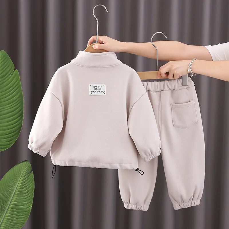Kids' Winter Fleece 2-Piece Sport Suit