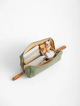 Solid Color Cosmetic Bag Women Makeup Pouch Toiletry Bag Fashion Necessaries Make Up Organizer Case Waterproof Wash Kit