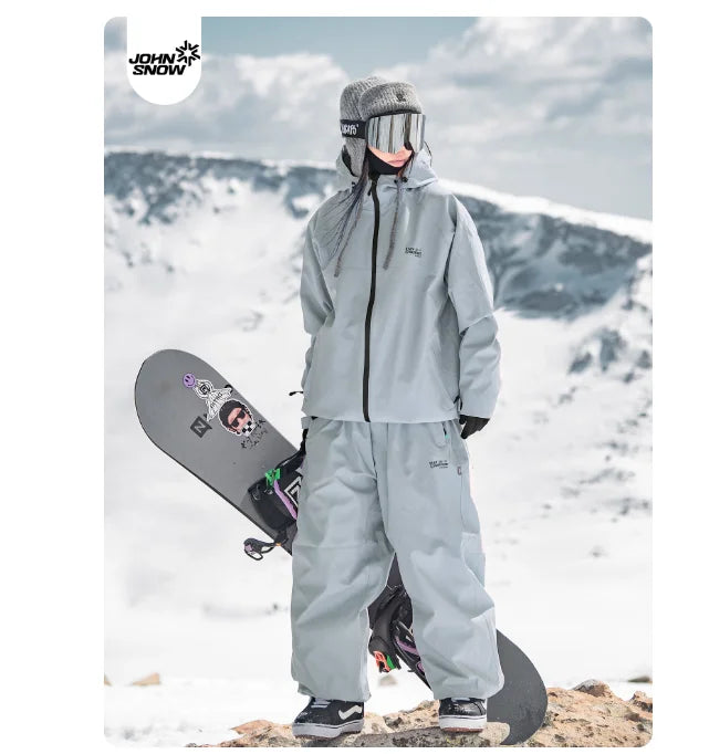 John Snow Professional Unisex Ski Suit Set | Waterproof & Extreme Warmth
