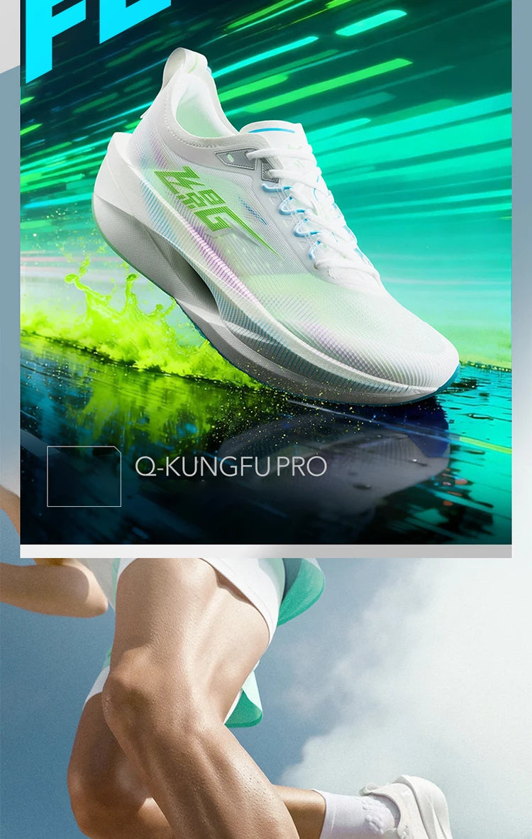QIAODAN Feiying GT 2026 Men's Carbon Plate Marathon Racing Running Shoes Lightweight Breathable Athletic Sneakers QDB023262260