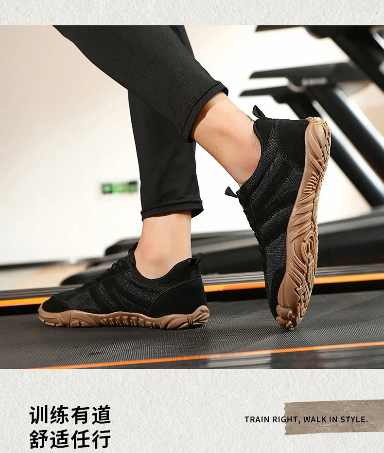 2026 New Wide Toe Barefoot Shoes Mens Womens Zero Drop Minimalist Sneakers Retro Outdoor Non Slip Walking Shoes Casual Sneaker