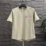 Men's Breathable Printed Crew Neck T-Shirt