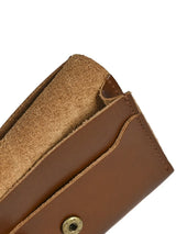 Genuine Cowhide Leather Wallet for Men Women Vintage Handmade Short Small Men's Wallets Compact Card Holder Leather Coin Purse