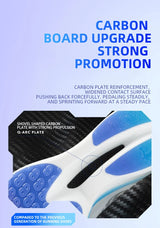 QIAODAN Feiying PB3 Enhanced Edition Professional Marathon Carbon Board Running Shoes 2025 Men's Sneakers QDB023251299T