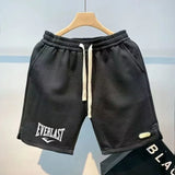 Men's Casual Printed Shorts — Breathable Drawstring, Spring & Summer