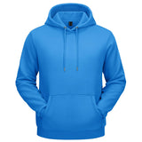 TACVASEN Autumn Winter Fleece Hoodies Mens Thermal Warm Hooded Sweatshirts Pockets Casual Hoodies Pullover Tops Male
