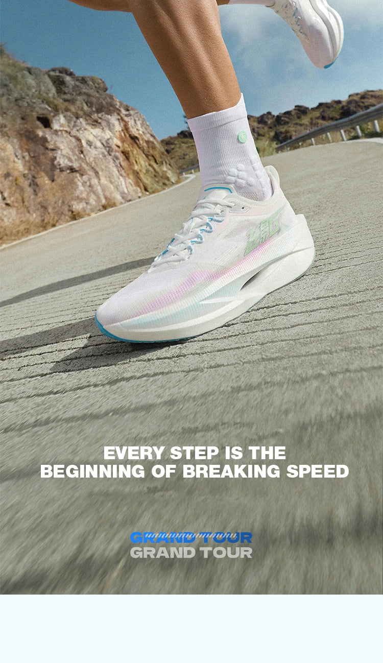QIAODAN Feiying GT 2026 Men's Carbon Plate Marathon Racing Running Shoes Lightweight Breathable Athletic Sneakers QDB023262260