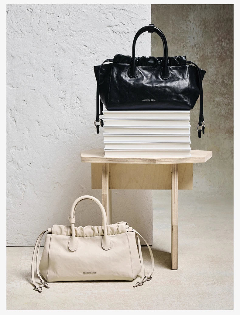 Amazing Song Cloud Hobo Bag – Genuine Leather Crossbody
