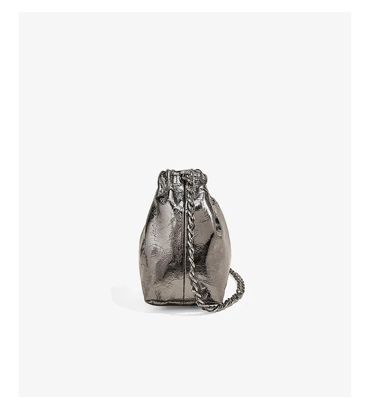 FOXER Genuine Leather Women Small Shoulder Bag Lady Fashion Mini Crossbody Handbag Purse Perfect Gift for Wife, Girlfriend