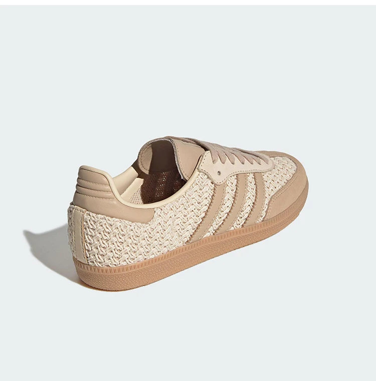 Adidas genuine clover women's knitted casual classic sports shoes JR9446