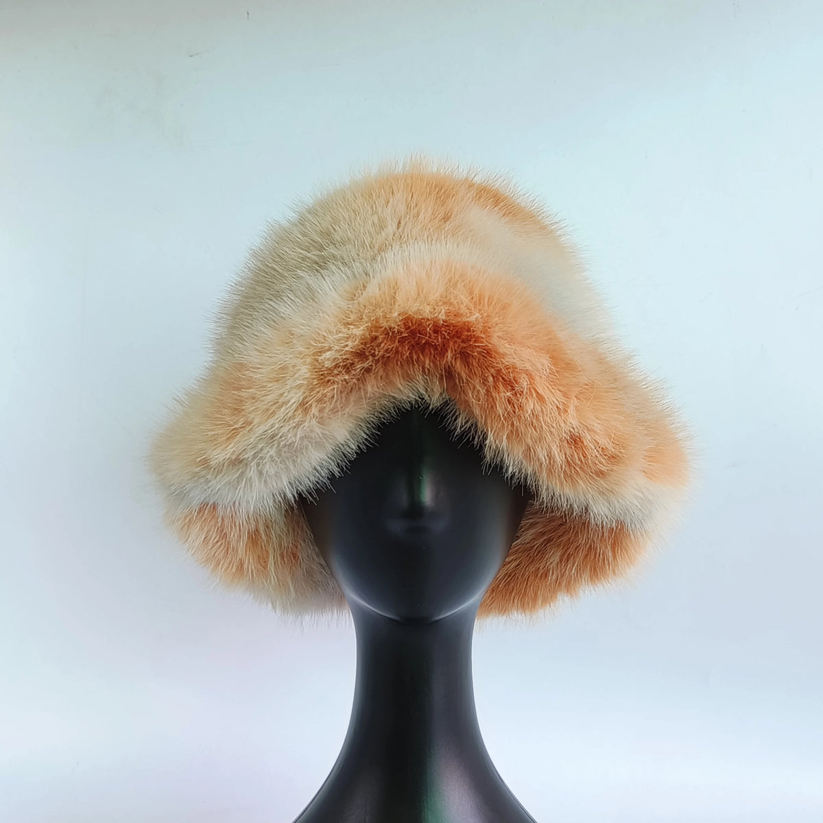 Luxurious leopard print faux fur bucket hat Warm Thickened hat women Cozy Fashionable Winter Gift Fishermen Hats Fluffy Snow cap