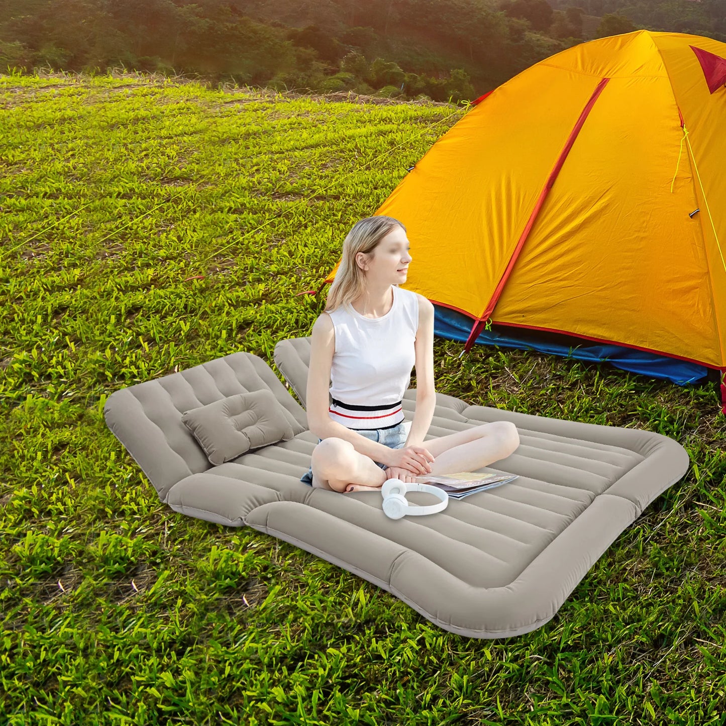 SUV Inflatable Air Mattress – Comfort Camping & Road Trip Bed