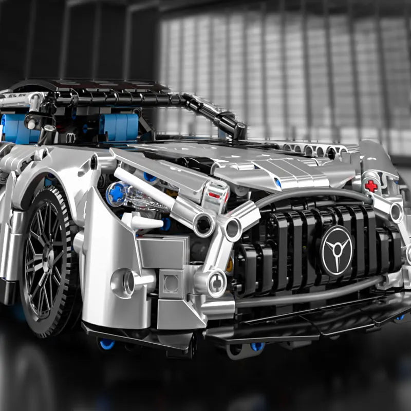 1310 PCS Racing Car Building Blocks Set, 1:14 Scale Technical Sports Vehicle Model Kit for Adults, Assembly Toys Birthday Gifts