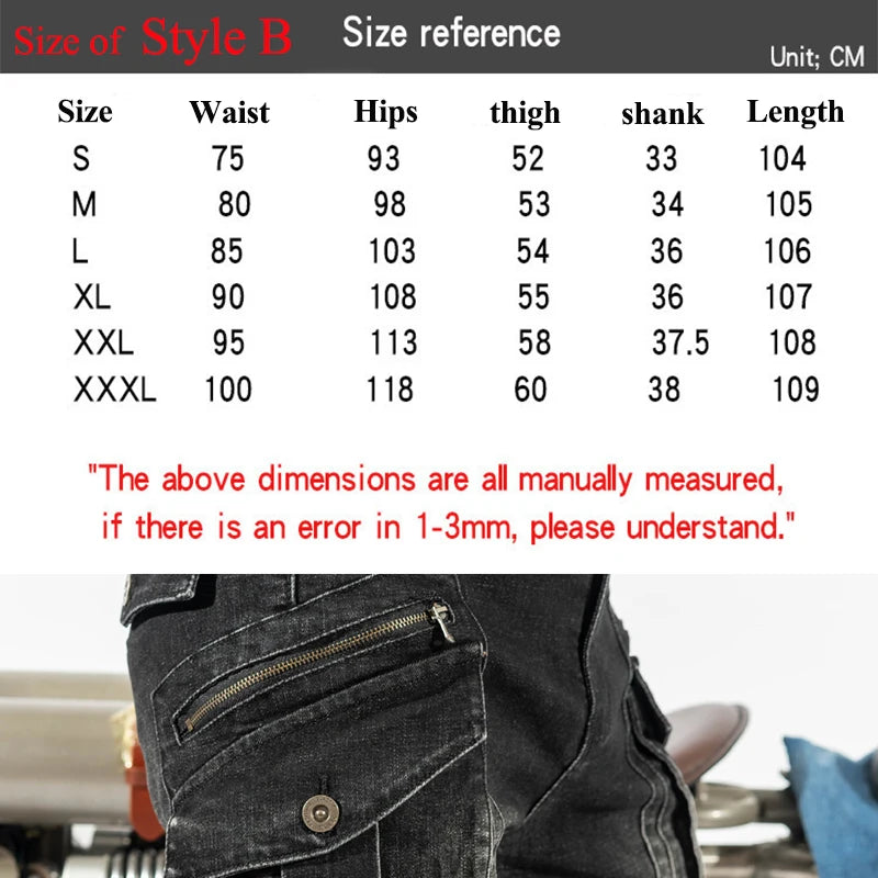 Men’s Straight-Leg Stretch Cargo Jeans