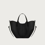 Luxury Wing Tote Bucket Bag – Large Capacity Y2K Pleated Handbag