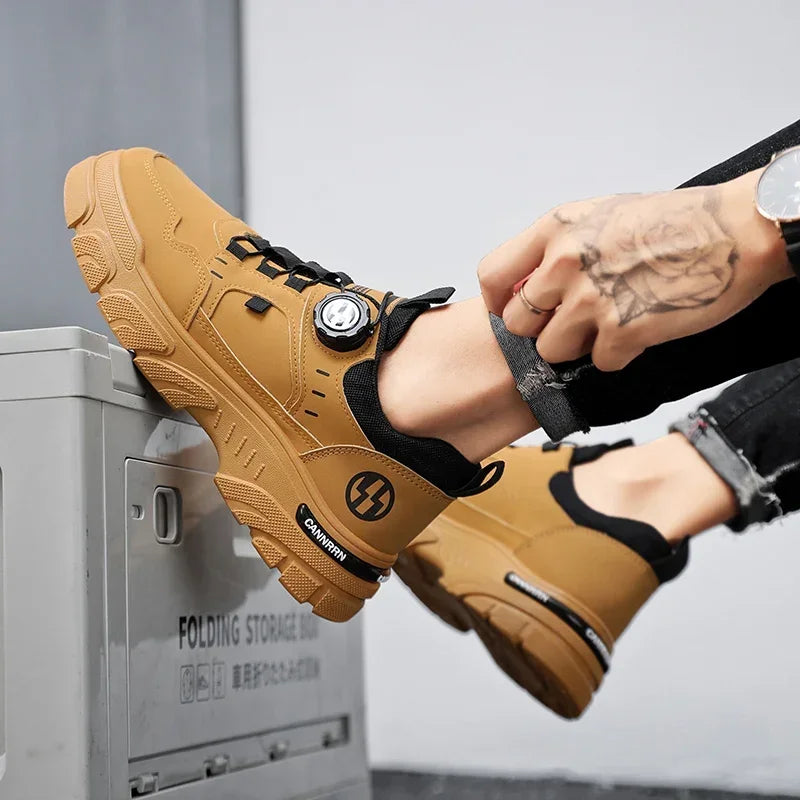 Men’s Autumn Leather Casual Sneakers